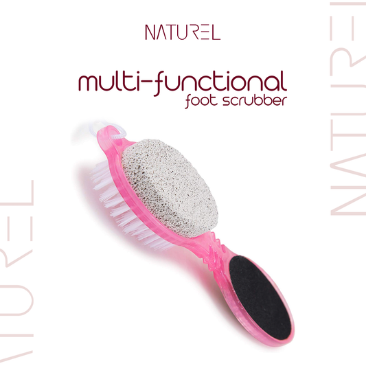 multi-functional foot scrubber